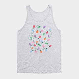 Christmas Lights Tangle ©GraphicLoveShop Tank Top